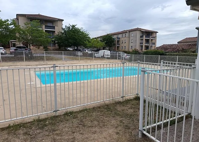 Le Parc! T3 Climatise, Parking, Piscine アパート