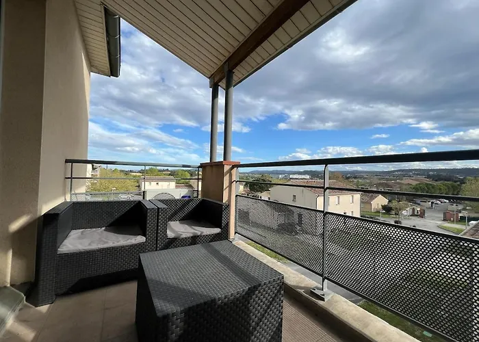 Le Parc! T3 Climatise, Parking, Piscine Carcassone